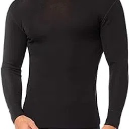 qnq Monte Carlo Men's Pure Wool Thermal Full Sleeves (TOP) (Black)-picture-36