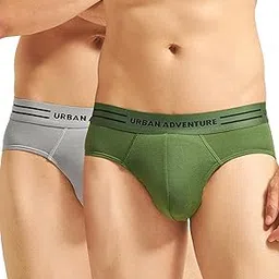 Anti Bacterial Premium Micro Modal Spandex Solid Brief Underwear for Men with No Marks Waistband and StayFresh Treatment-image-45