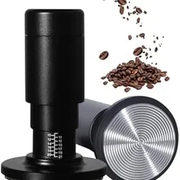 KOFIHAUS Adjustable Coffee Distributor & Tamper 2-in-1 – 58mm Espresso Leveler Tool with Depth Scale – Stainless Steel Base for Consistent Tamping & Perfect Espresso Extraction-image-12