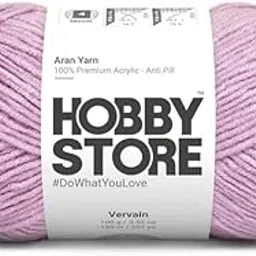 Aran Solids Yarn – Anti-Pill Acrylic 5-Ply Yarn for Crochet & Knitting Cozy Wearables (1 ball/100 g) - Vervain 2040 | Magic Needles-picture-19