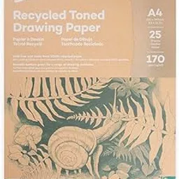Mont Marte Recycled Toned Drawing Paper 170gsm 25 Sheets (A4)-picture-11