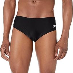 speedo Men's Solid Lycra Brief, New Black, 34-picture-12