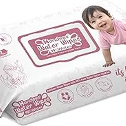 Handeez Water Wipes with 99% Pure Water | Vitamin E & Aloe Vera | Unscented & Ultra Soft for Sensitive Skin | Free from Sulphates, Parabens & Alcohol | 72 count (Pack of 1)-picture-17