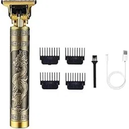 Hair Trimmer For Men Budh Style Trimmer, Professional Hair Clipper, Adjustable Blade Clipper, Hair Trimmer and Shaver For Men, Retro Oil Head Close Cut Precise hair Machine 1200mah (Budd)-image-52