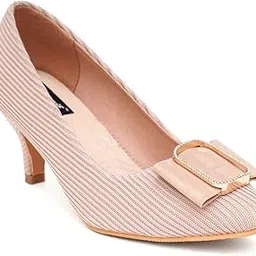 sherrif Women's Kitten Heel Pumps-picture-33