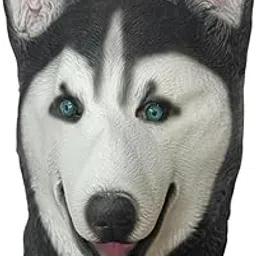 calandis Dog Costume Mask Fantasy Dog Head Mask For Novelty Halloween Costume Husky | Masks & Eye Masks | Accessories | Costumes, Reenactment, Theater | Clothing, Shoes & Accessories-picture-30
