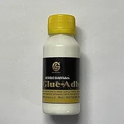 Gilding Glue Adhesive (100.ml) for Gold Leaf Water Based Gilding Glue | Dries Clear | Gold Foil Glue Transparent Effect Expression Craft,Art & Craft Mixed Media for Multipurpose Gilding Glue-picture-30