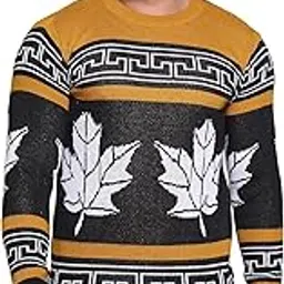 grand line GRANDLINE Winter WEAR Pullover Men Sweater with Multicolored Designs image 1