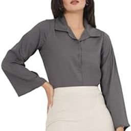 style quotient Women Solid Regular Fit Shirt-picture-13