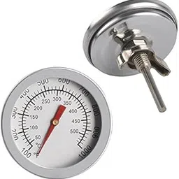 2X BBQ Thermometer Gauge - Barbecue BBQ Pit Smoker Grill Thermometer Temp Gauge - 2-Pack image 1