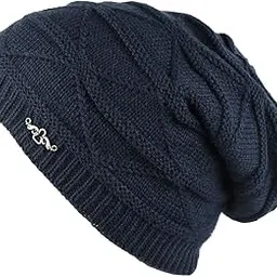 isweven Unisex Fashionable Woolen Beanie Cap for Men's | Women | Girls (4070, Free Size)-picture-51