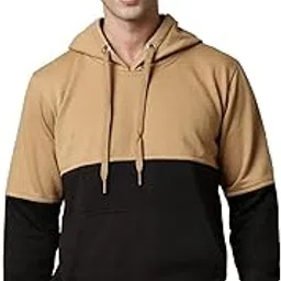 adbucks Men's Travel Cotton Solid Plain Hoody Sports Winter Gym Workout Running Travel Trekking Hooded Sweatshirts for Men-picture-48