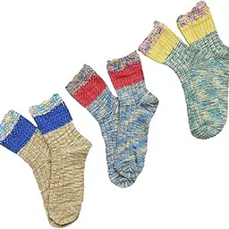 cotson ;lasting wear in every pair Cotson Women Ladies Girls Thick Winter Socks Warm Wool Christmas Novelty Angoora Socks (Multicolor, Pack of 3 Pairs) CTSN-022-picture-45
