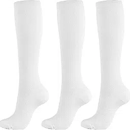Compression Socks Women Base Layers & Compression Socks for Outdoor Sports 3Pairs-image-25
