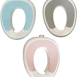 SARVANGAH Toilet Seat Cover | Oval-shaped Western Toilet Seats For Bathroom, Toilet | Washable and Reusable Cushion with Self-Adhesive seat cover | Portable Easy Install Suitable for Toilet Rings (1)-picture-16