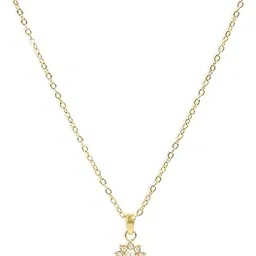 elinor jewels Zyra Halo Diamond Necklace for Women – 18K Gold Plated Demi-Fine Jewelry Waterproof & Anti-Tarnish-picture-27