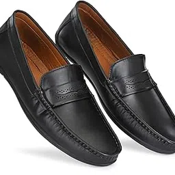 prolific Men's Casual & Party Textured Loafers-picture-22