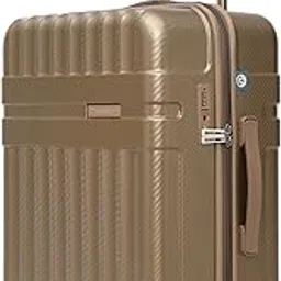 uppercase Spector (Medium) 65Cm,Check-in Hardsided Anti-Scratch 8 Wheel Luggage, Detachable Laundry Compartment, TSA Lock & Anti-Theft Zippers, Suitcase for Unisex, 2000 Days Warranty (Brown)-picture-30