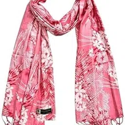 Premium Rayon Fancy Scarf Rayon, Lightweight & Comfortable for All Seasons, Scarf Stoles Shawl, Face Mask Cover For Women Wrap Head Scarves Muffler-image-29