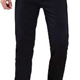 being human Mens Solid Black Pants-picture-13