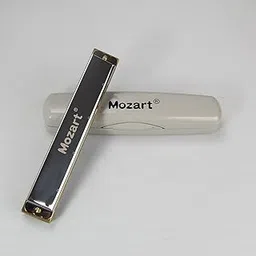 Mozart Harmonica Mouth Organ/Harmonica 24 Holes 48 Tones Key Of C Professional Tremolo image 1
