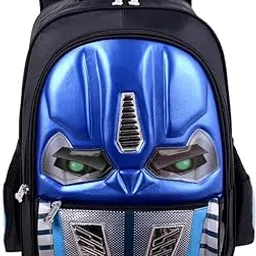 happy hues Kids 3D School Backpack with Luminous Eyes- Schoolbag Waterproof Lightweight Backpack for Kids image 1