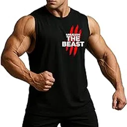 style edict Half Sleeve Compression Vest for Men's Athletic & Sports Tight for Fitness | Gym Tshirt for Men (in, Alpha, L, Regular, Black V3)-picture-13