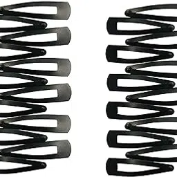 OJ Black Color Tic Tac Hair Clip Pin Metal Hair Accessories Regular Long Shape Hair Clip Tic Tak For Kids, Women & Girl Matt Shade School College Office Use Big Size Pack Of -24pc-picture-21