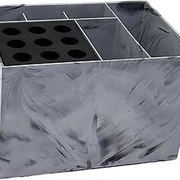 STYLEHEAVEN Salon Organizer Clips Brush Hair Cutting Tool Case for Bathroom Hotel Office light marble pattern|Health & Beauty|Salon & Spa Equipment|Salon & Spa Supplies-image-2