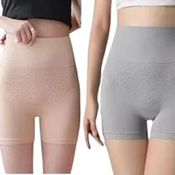 the look store Women's High Waisted Shapewear Belly Fat Shapewear for Tummy Slimming | High-Waisted Shapewear for Belly Reduction Combo Pack-picture-14