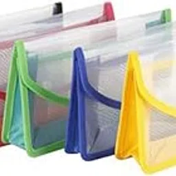greatdio GreatDio® Flexi Button Bag Cheque Book Holder/Document Holder/Passbook Holder/Cheque Book Organizer/Cheque Book Pouches 6 INCH X 10 INCH (Pack of 4) - Multicolour-picture-47