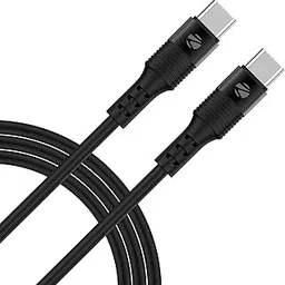Zebronics Wattz 60CC2 Type-C to Type-C Soft Silicone Cable, PD 60W, 1 Meter, Durable, Charge & Sync, Rapid Charging, For Laptops, Tablets, Mobiles (Black)-picture-42
