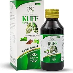Namdev Organics Kuff Syrup, 100ml, Sugar-Free Herbal Expectorant, Ayurvedic Cough Relief with Tulsi and Mulethi-picture-54