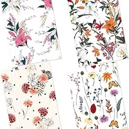 CrafTangles Decoupage Paper Pack - Wispy Flowers (A4) - 4 sheets-picture-25