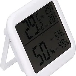 UniMarket® Hygrometer, Portable Design Humidity Tester Temperature Humidity Meter LCD Display Large‑screen for Kitchen for Indoor'-picture-27
