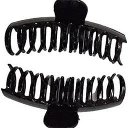 BEAUTY TOOL Women's Big Size Hair Cutlcher Clip (Black),Generic (2Pcz) Hair Claw (Black)-picture-32