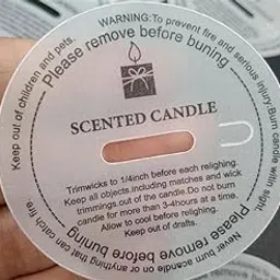 Premium Candle Dust Cover Lids – 30 Pcs, 55mm Round Paper Covers for Scented Candle Jars & DIY Wax Cups-picture-27