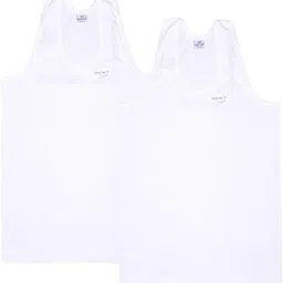 jack pot Men’s 2 Pieces Combo Set Classic White Cotton Sleeveless Vest | Round Neck | Comfortable | Available in 80cm, 85cm, 90cm, 95cm, 100cm Sizes-picture-14