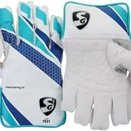 SG Club Wicket Keeping Gloves | Color: Multicolor | Size: Small | Material: Leather | for Junior | Lightweight and Flexible | Adjustable | Compact and wrap Around fit | High-Density Sponge-picture-15