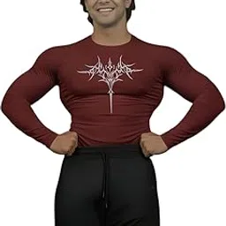 Men Printed Compression Full Sleeves T-Shirt-picture-21