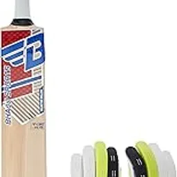 BHAJJI KASHMIRI WILLOW CRICKET BAT T20 4.0 WITH BATTING GLOVES 303 MENS-picture-23