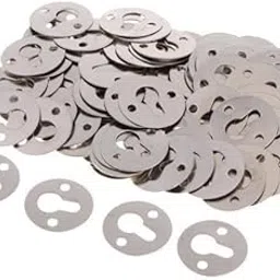 ATORSE Craft Kits 4x100x Metal Round Keyhole Shelf Brackets Hangers for Picture Frame Hanging-Crafts- Home Arts & Crafts- Framing & Matting- Other Framing & Matting-picture-44