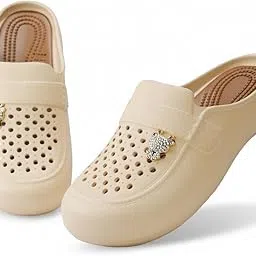 fasmania Women Clogs | Lightweight Comfort Slippers Soft Sole, Anti-Slip, Water-Resistant Slides-picture-41