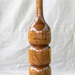 BLACKANT Sports Bubble Dersign Wooden Indian Clubs/Mugdar/Meel/Clubbell/Karla Kattai (10, Kilograms)-image-24