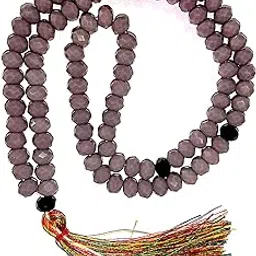 Shreenathji Islamic Religion Japa Mala French Cat's Eye Diamond Cut 100 Beads Tasbih for Muslim Prayer-image-0