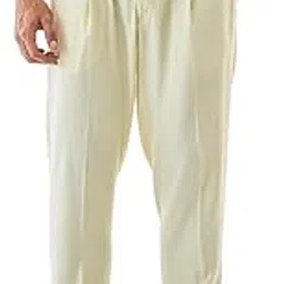 snitch Men Formal Trousers | Regular Fit Pleated Front Design | Breathable Linen Blend & Lightweight Fabric for Office & Casual Wear-picture-14