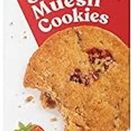 PureFoods Cookies | 100% Natural & Healthy | Gluten Free (Pack Of 1, 140G, Strawberry Muesli)-picture-21