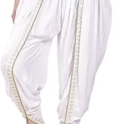 srisaras Women's Loose Fit Harem Pants-picture-43