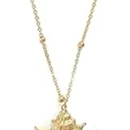 el regalo Retro Cowrie Shell Golden Electroplated Necklace for Girls & Women | Bohemian Style Cowrie Sea Shell Handmade Beach Necklace-picture-25