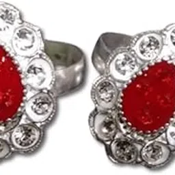 Stylish Red Color Fancy Toe ring For Women-image-44